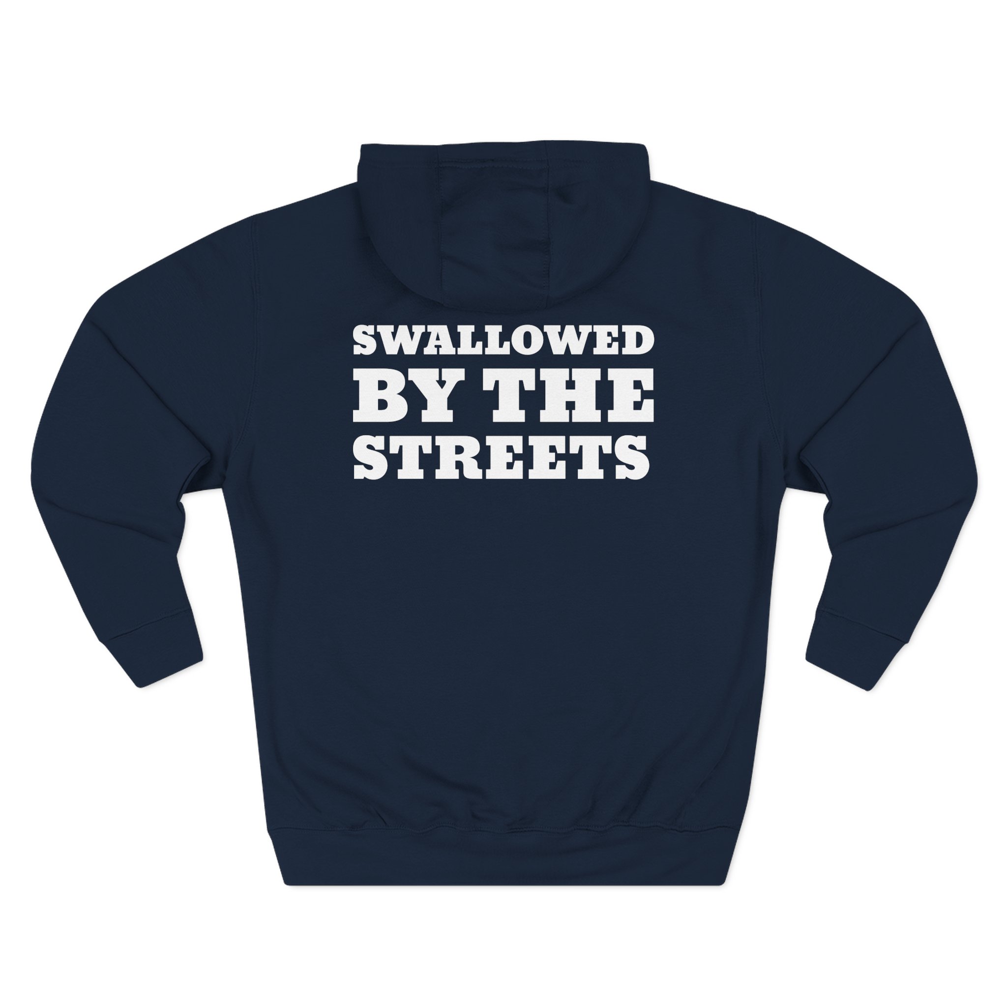 Rotting Out Swallowed by the Streets Three-Panel Fleece Hoodie