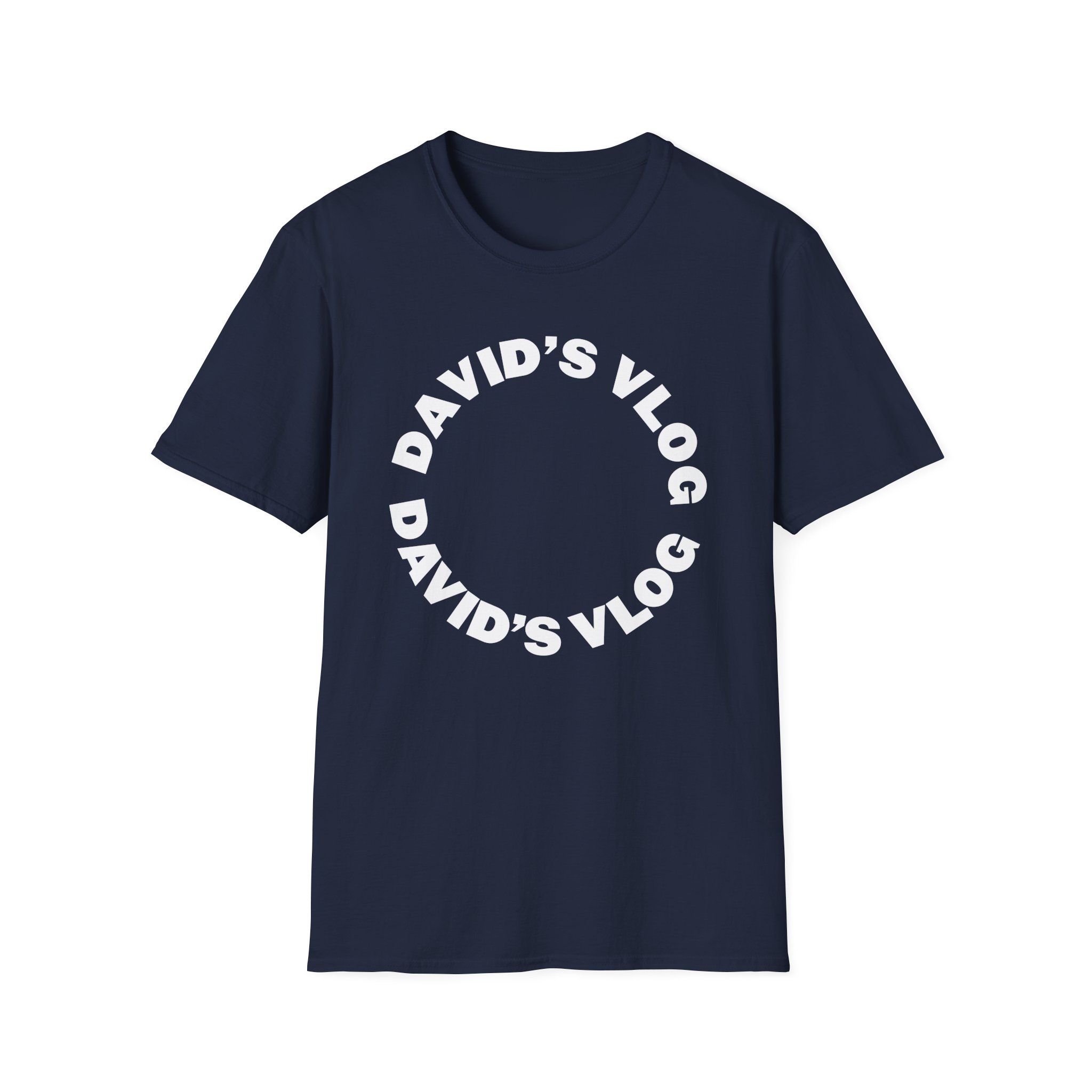 David Dobrik  David's Vlog Unisex Softstyle T-Shirt