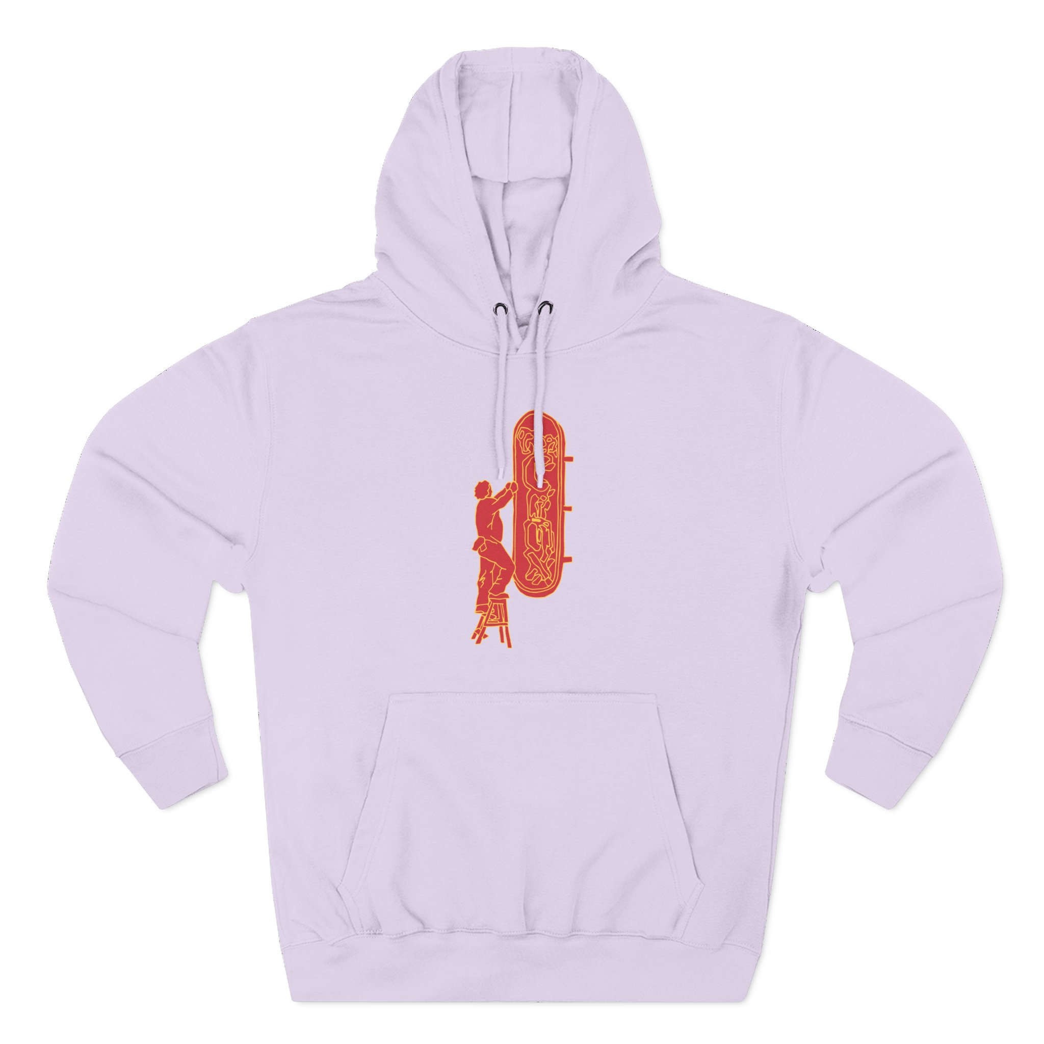 Djo The Crux Sign Three-Panel Fleece Hoodie