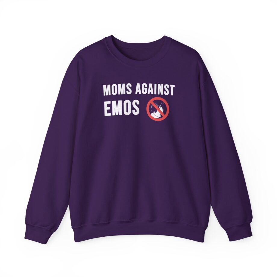 Jake & Johnnie Moms Against Emos Unisex Heavy Blend™ Crewneck Sweatshirt