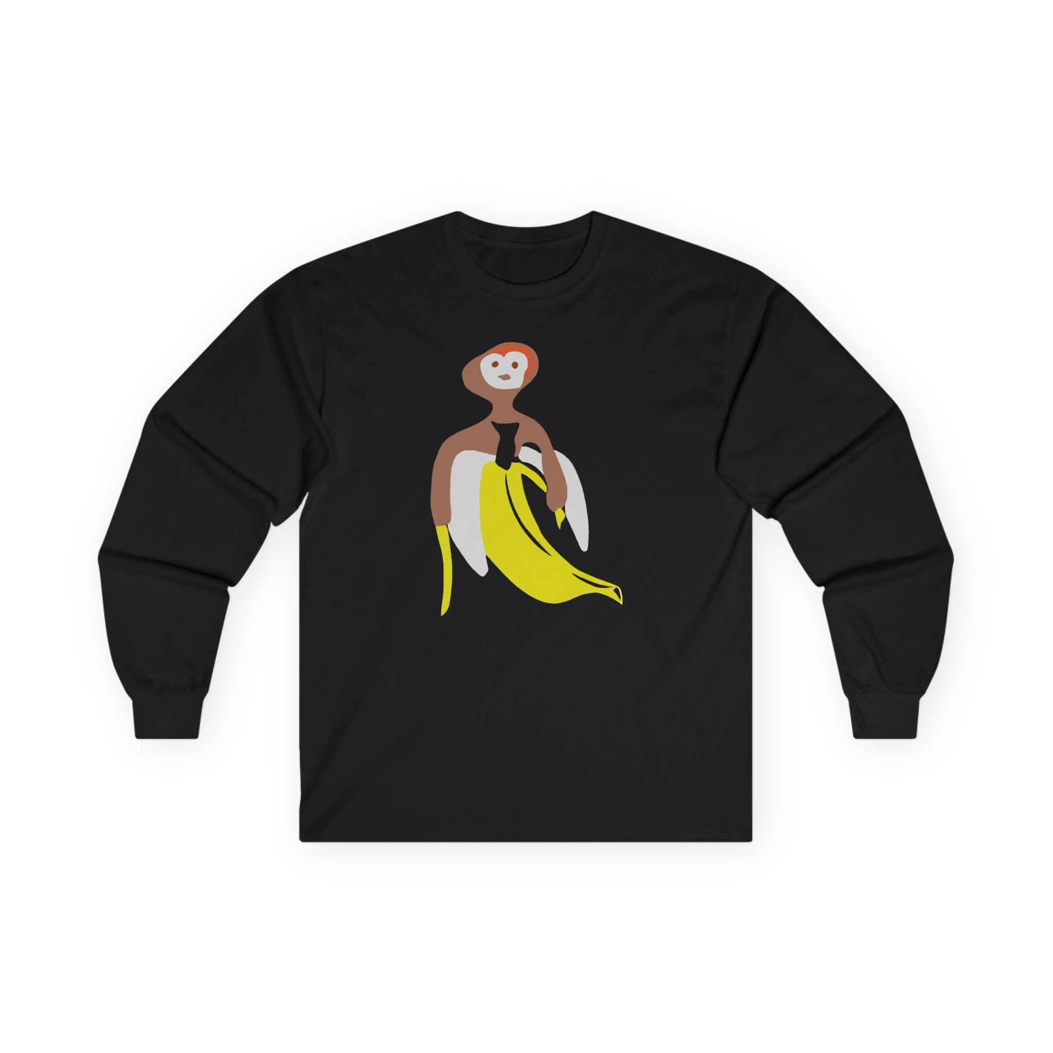 Spoonkid Inspired Banana Unisex Ultra Cotton Long Sleeve Tee
