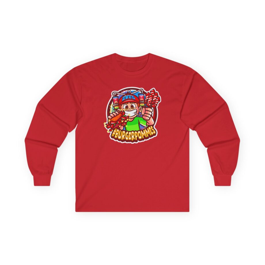 Burger Pommes Unisex Ultra Cotton Long Sleeve Tee