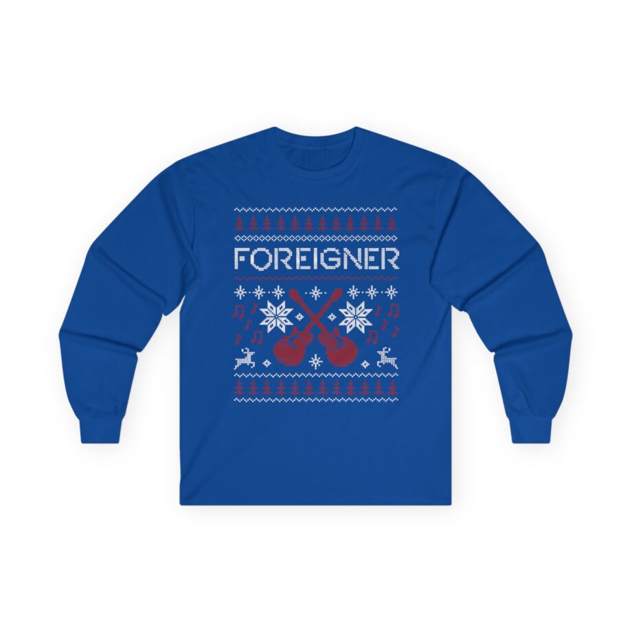 Foreigner Holiday Unisex Ultra Cotton Long Sleeve Tee