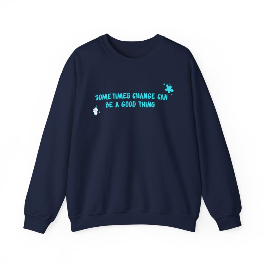 Heartstopper Sometimes Change Can Be a Good Thing Unisex Heavy Blend™ Crewneck Sweatshirt