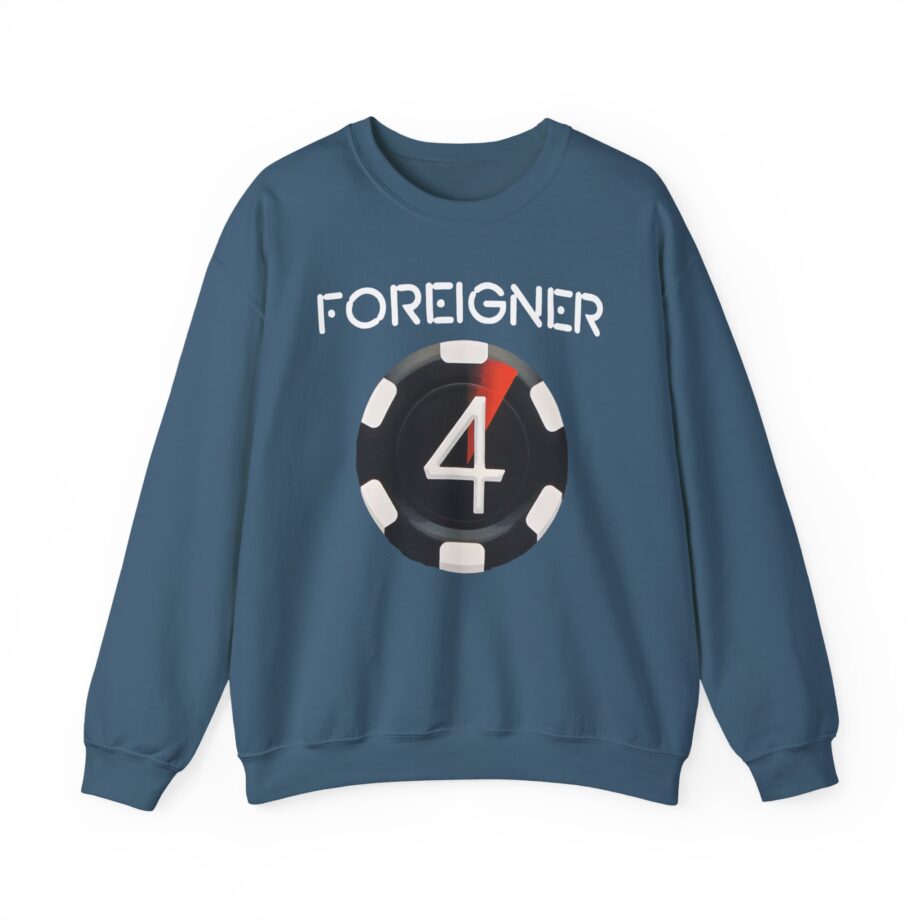 Foreigner 4 Poker Chip Unisex Heavy Blend™ Crewneck Sweatshirt