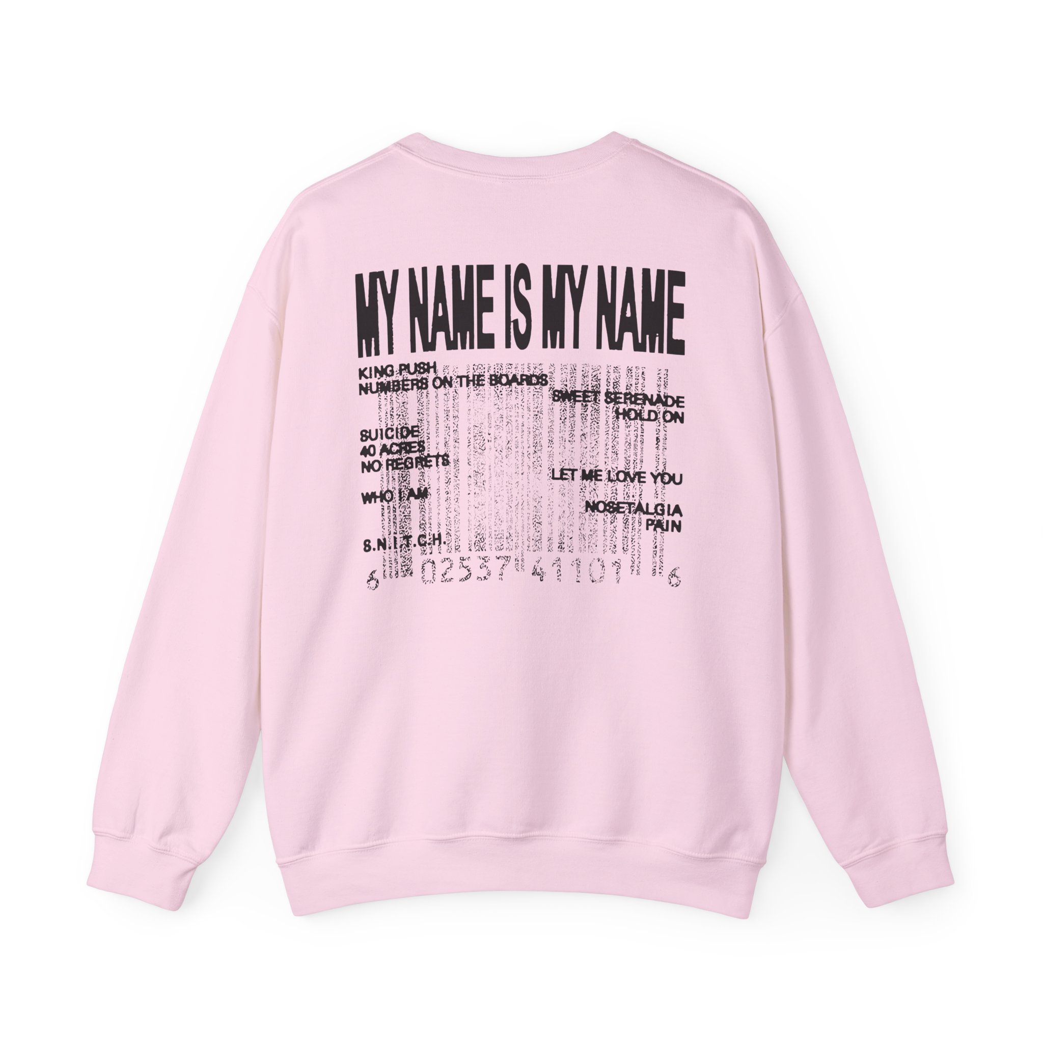 Clipse Mnimn Tracklist Unisex Heavy Blendâ„¢ Crewneck Sweatshirt