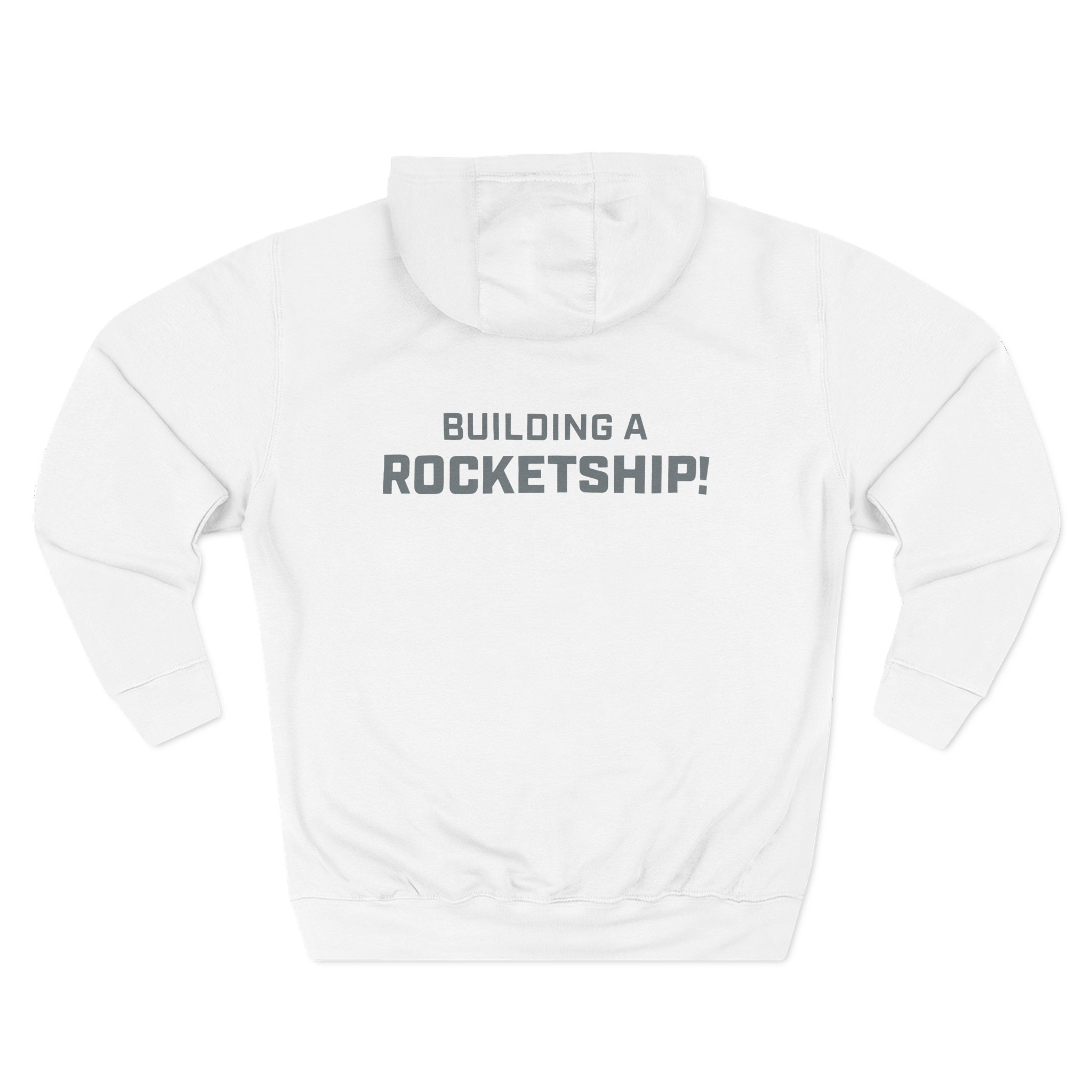 Haas F1 Team Rocketship Three-Panel Fleece Hoodie