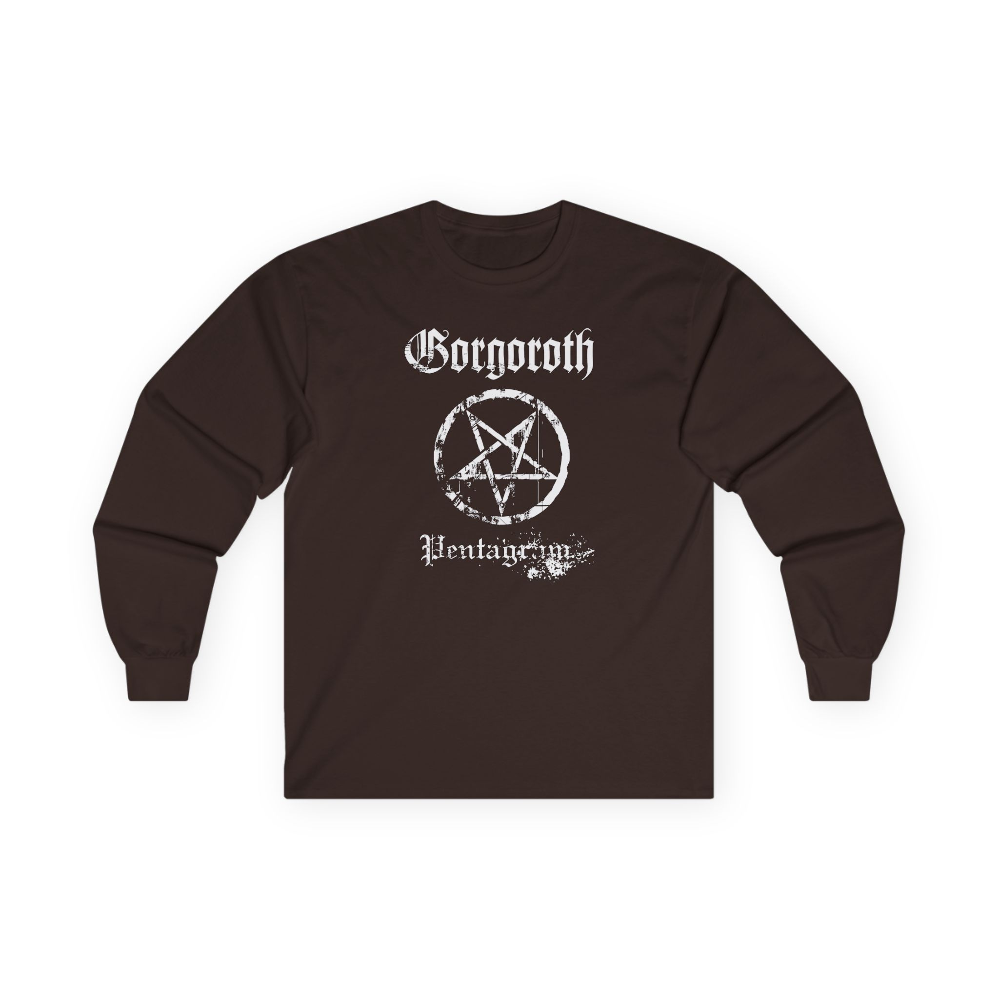 Gorgoroth Pentagram Unisex Ultra Cotton Long Sleeve Tee
