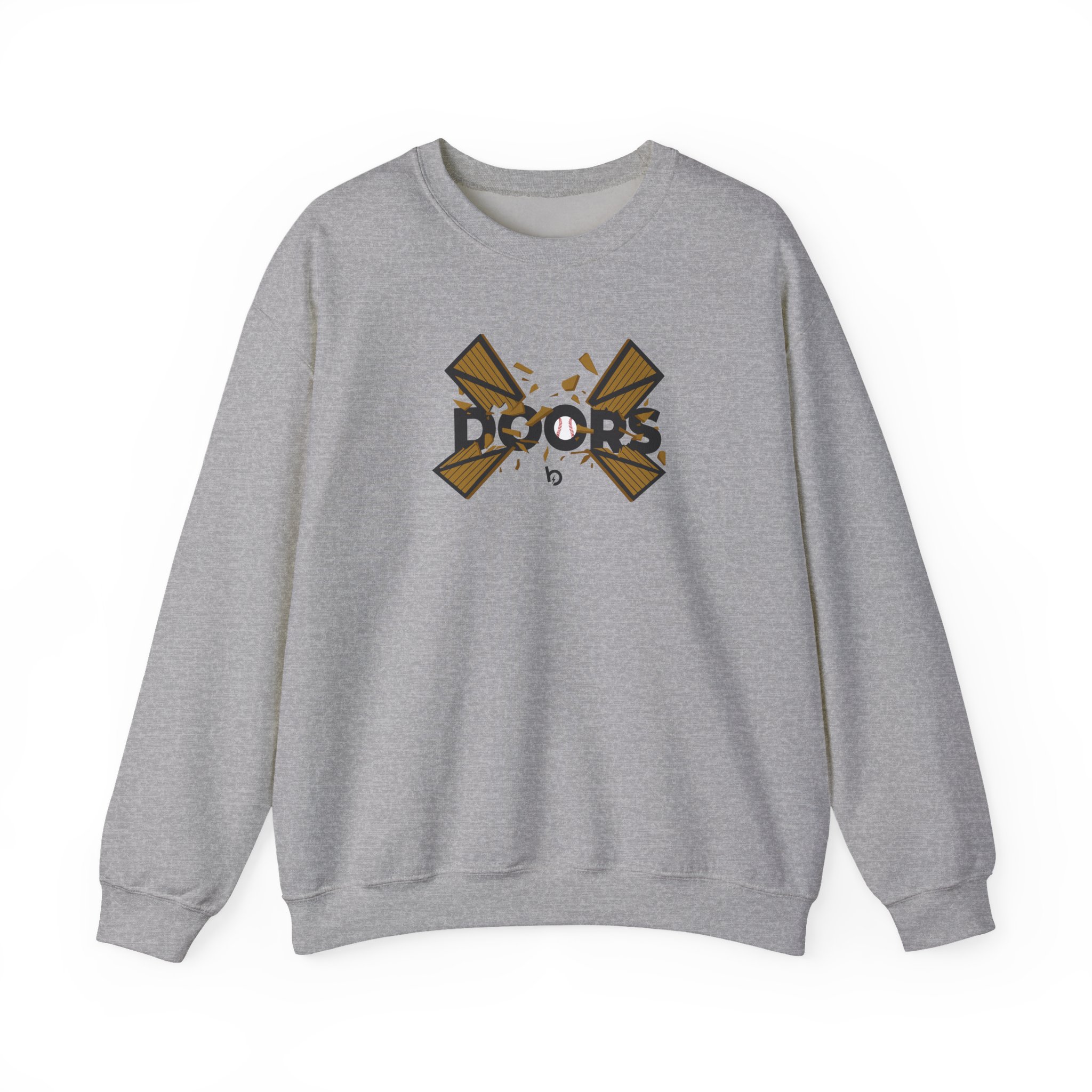 Trevor Bauer Doors Unisex Heavy Blendâ„¢ Crewneck Sweatshirt