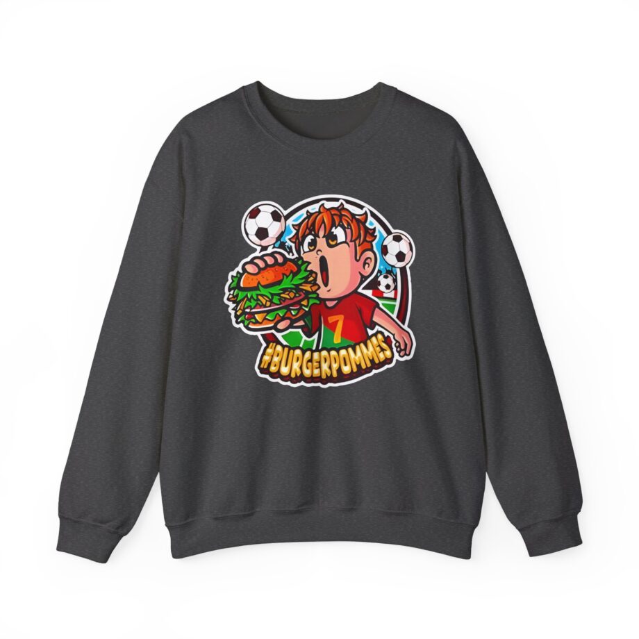 Burger Pommes Unisex Heavy Blend™ Crewneck Sweatshirt