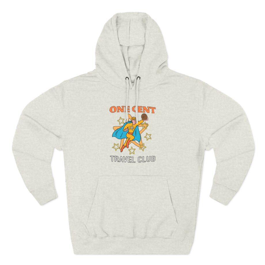 Ryan Trahan One Cent Adventure Awaits Travel Club Three-Panel Fleece Hoodie