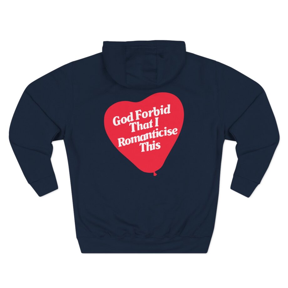 James Marriott God Forbid Three-Panel Fleece Hoodie
