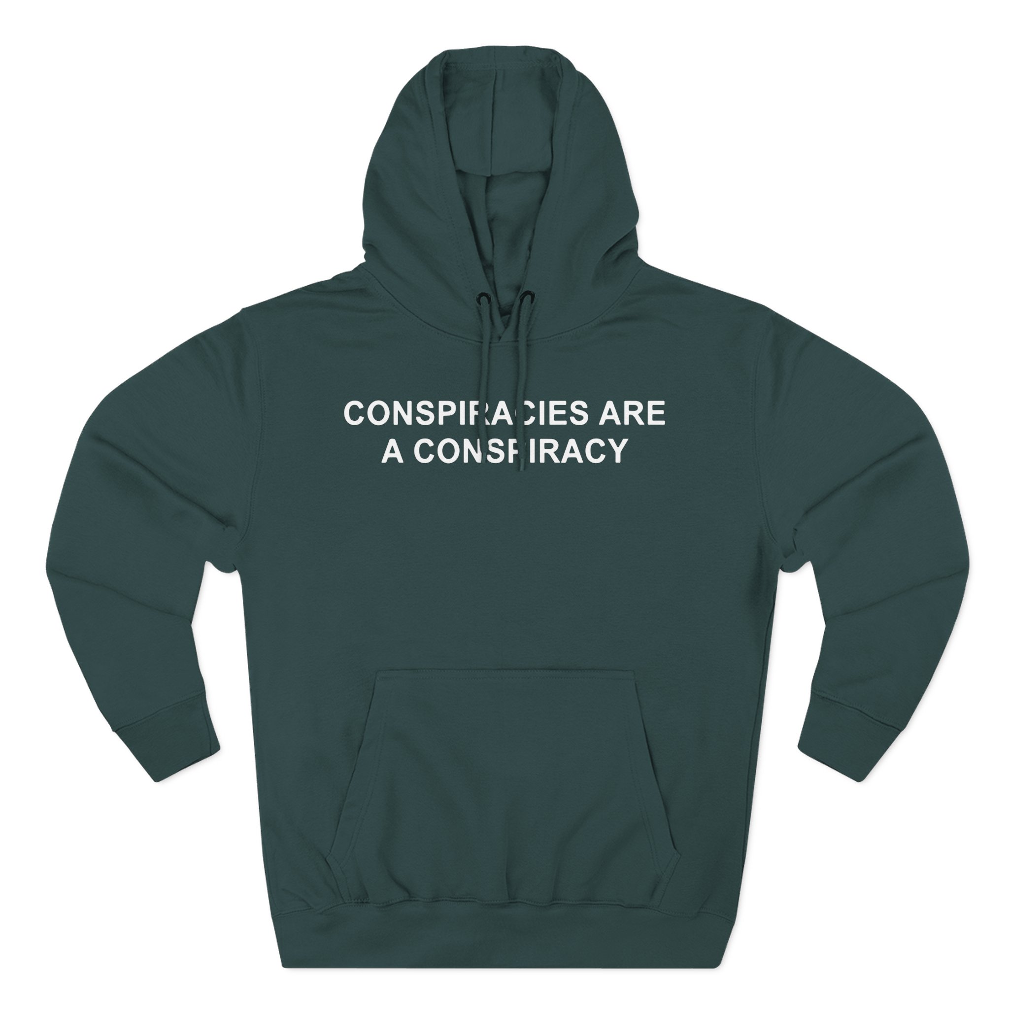 Massive Attack Conspiracies Three-Panel Fleece Hoodie