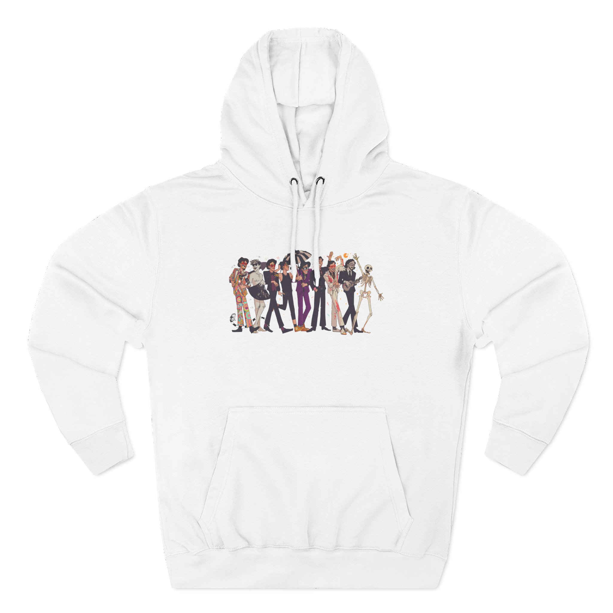 Will Wood Death of the Author Three-Panel Fleece Hoodie