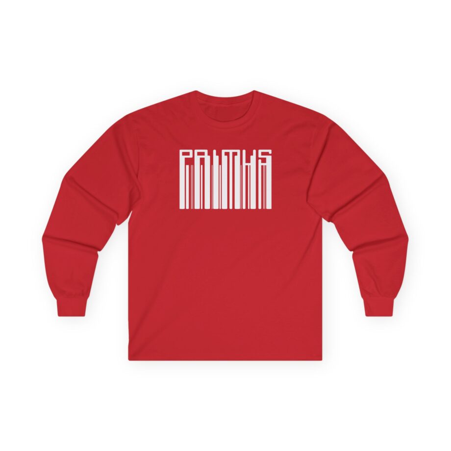 Primus Black Barcode Unisex Ultra Cotton Long Sleeve Tee