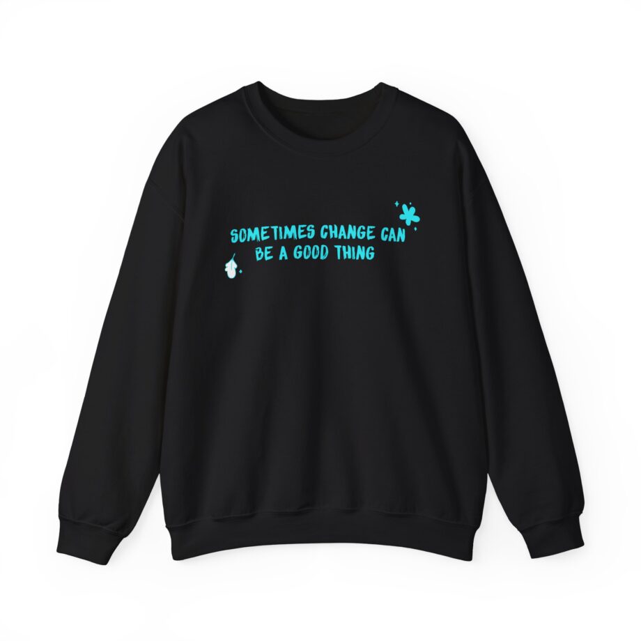 Heartstopper Sometimes Change Can Be a Good Thing Unisex Heavy Blend™ Crewneck Sweatshirt