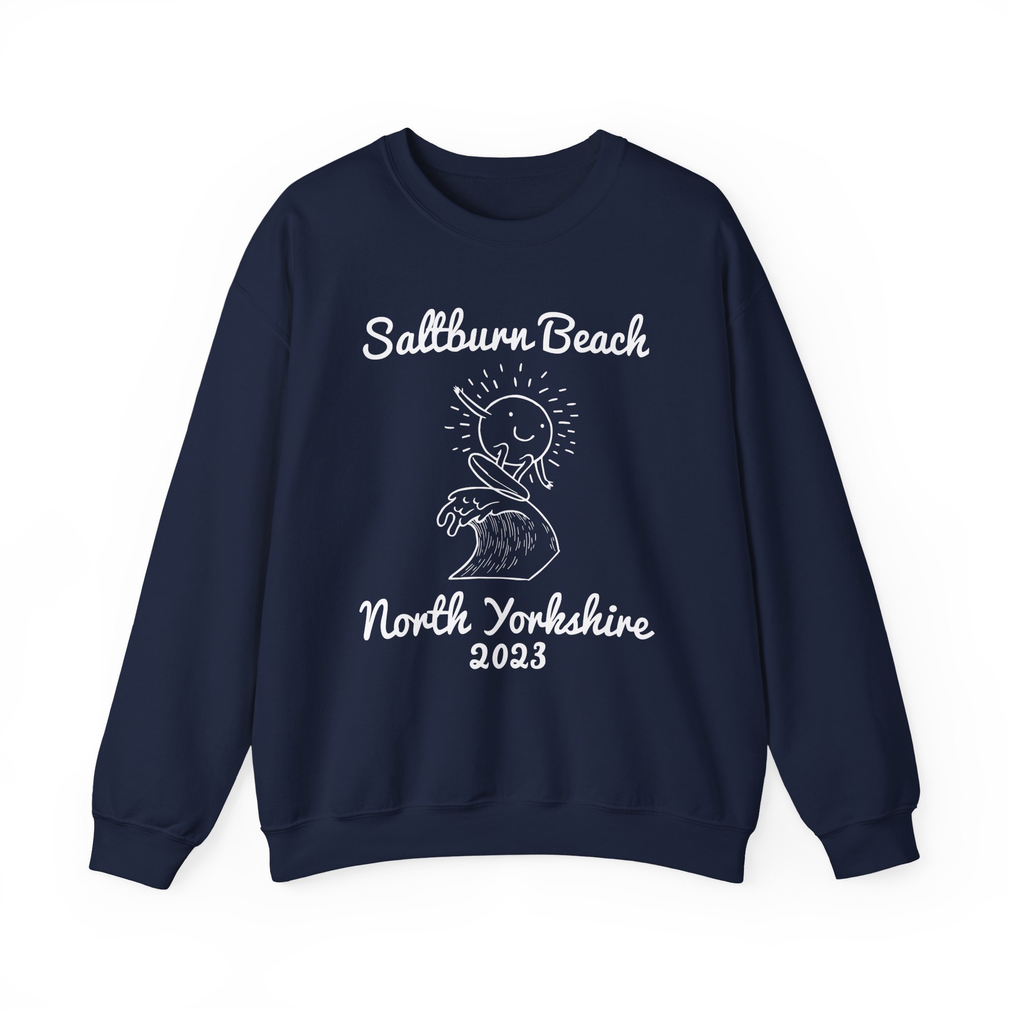 Saltburn Beach Unisex Heavy Blendâ„¢ Crewneck Sweatshirt