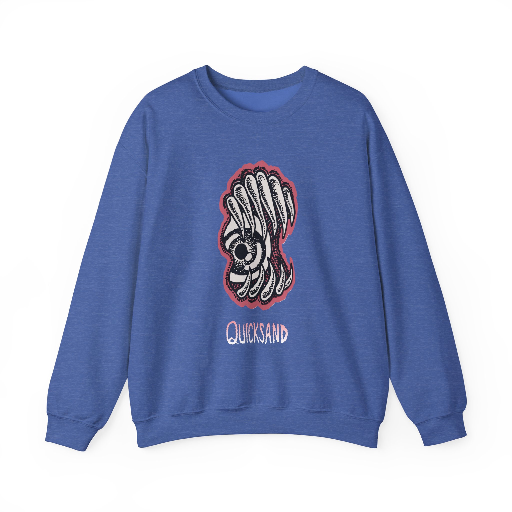 Quicksand Teeth Monster Unisex Heavy Blendâ„¢ Crewneck Sweatshirt