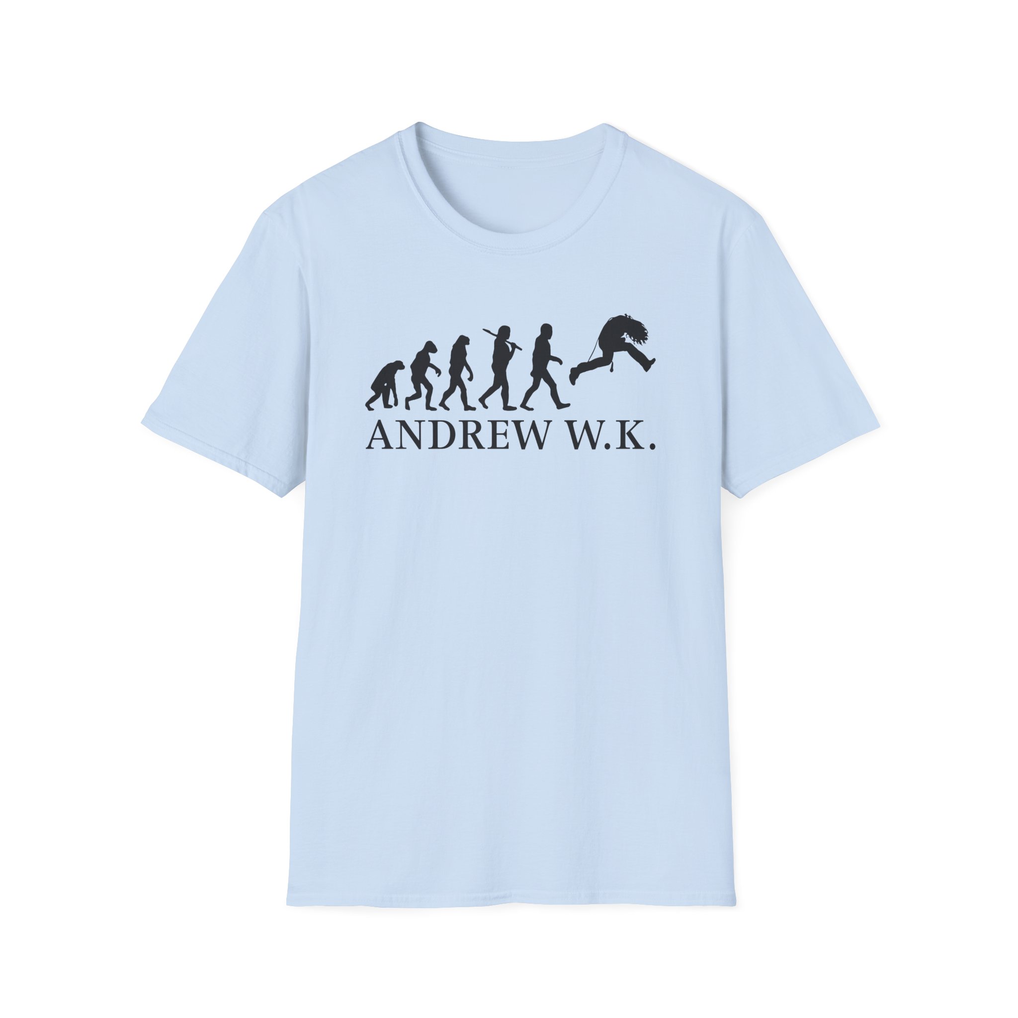Andrew Wk Evolution of Partying Unisex Softstyle T-Shirt