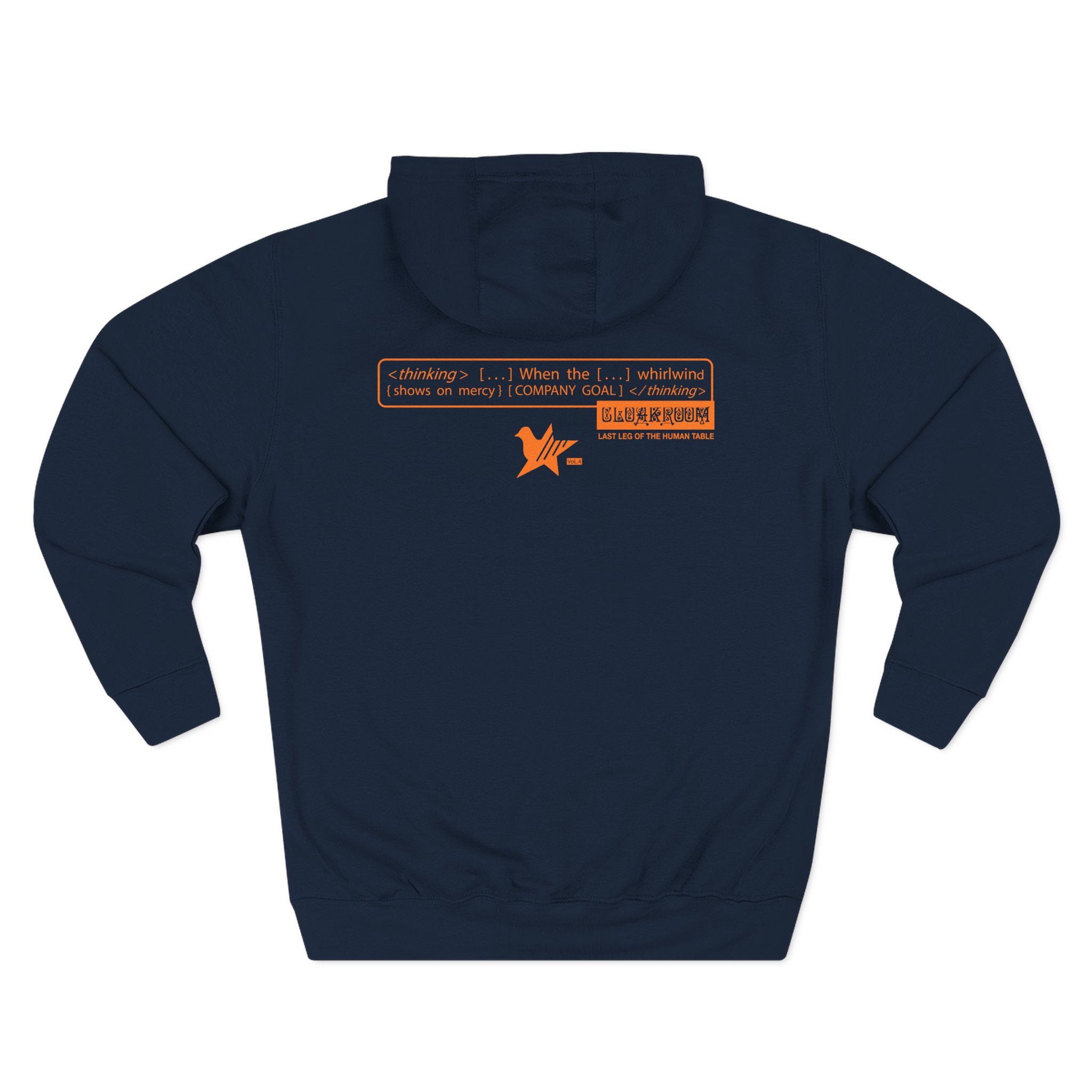 Cloakroom Vol.4 Three-Panel Fleece Hoodie
