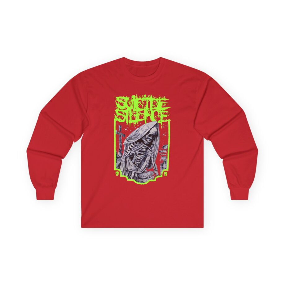 Suicide Silence Unanswered Neon Unisex Ultra Cotton Long Sleeve Tee