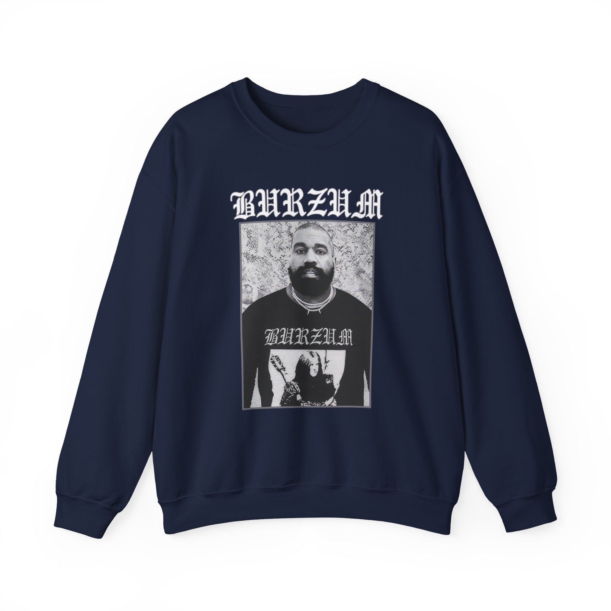 Burzum Black Metal Unisex Heavy Blendâ„¢ Crewneck Sweatshirt