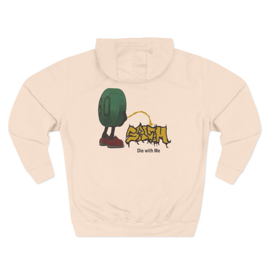 Salem die with me pill Three-Panel Fleece Hoodie