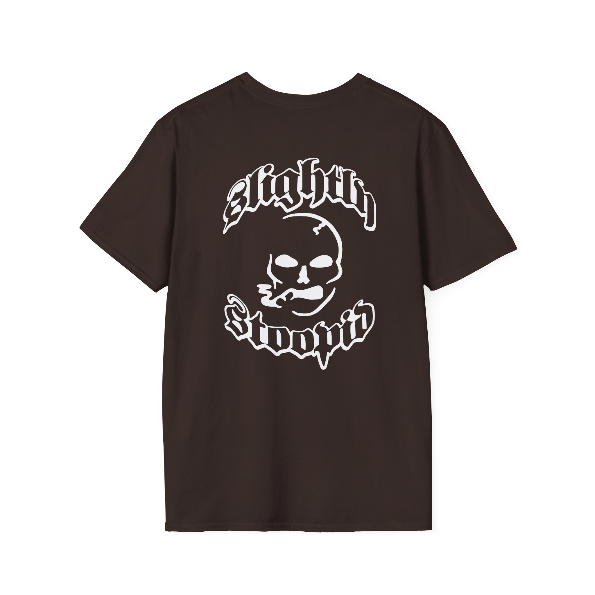 Slightly Stoopid Smoking Skull Unisex Softstyle T-Shirt