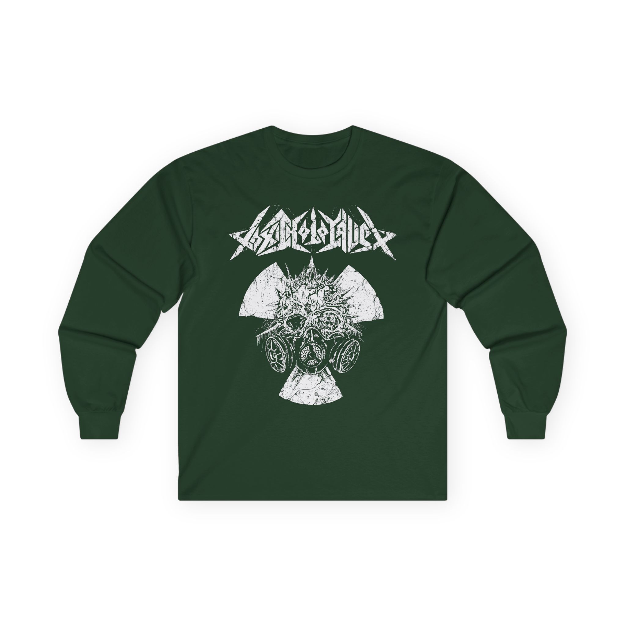 Toxic Holocaust Radiation Gas Mask Unisex Ultra Cotton Long Sleeve Tee