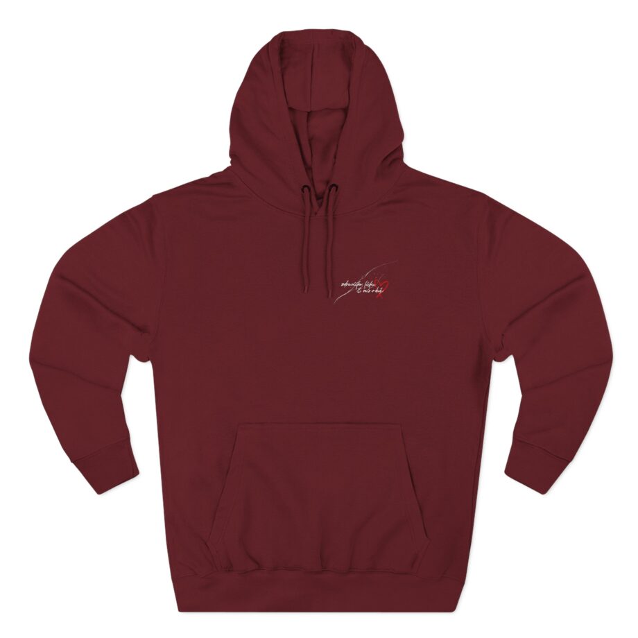 Fattypillow Love & Peace of Mind Three-Panel Fleece Hoodie