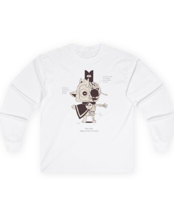 Cult of the Lamb Anatomy of the Lamb Unisex Ultra Cotton Long Sleeve Tee
