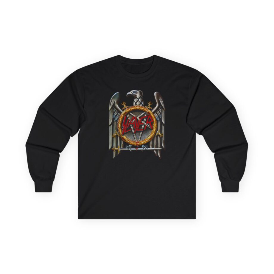 Slayer Silver Eagle Unisex Ultra Cotton Long Sleeve Tee