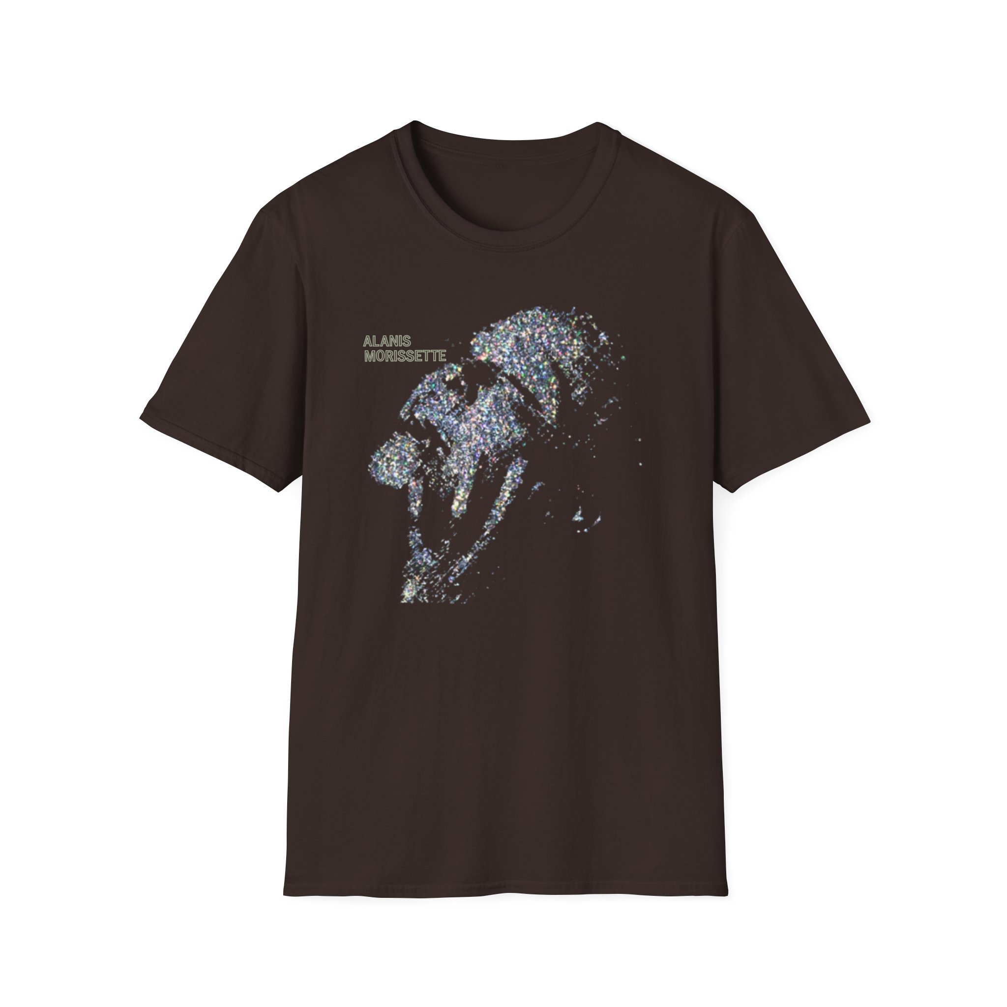 Alanis Morissette Such Pretty Forks Glitter Unisex Softstyle T-Shirt