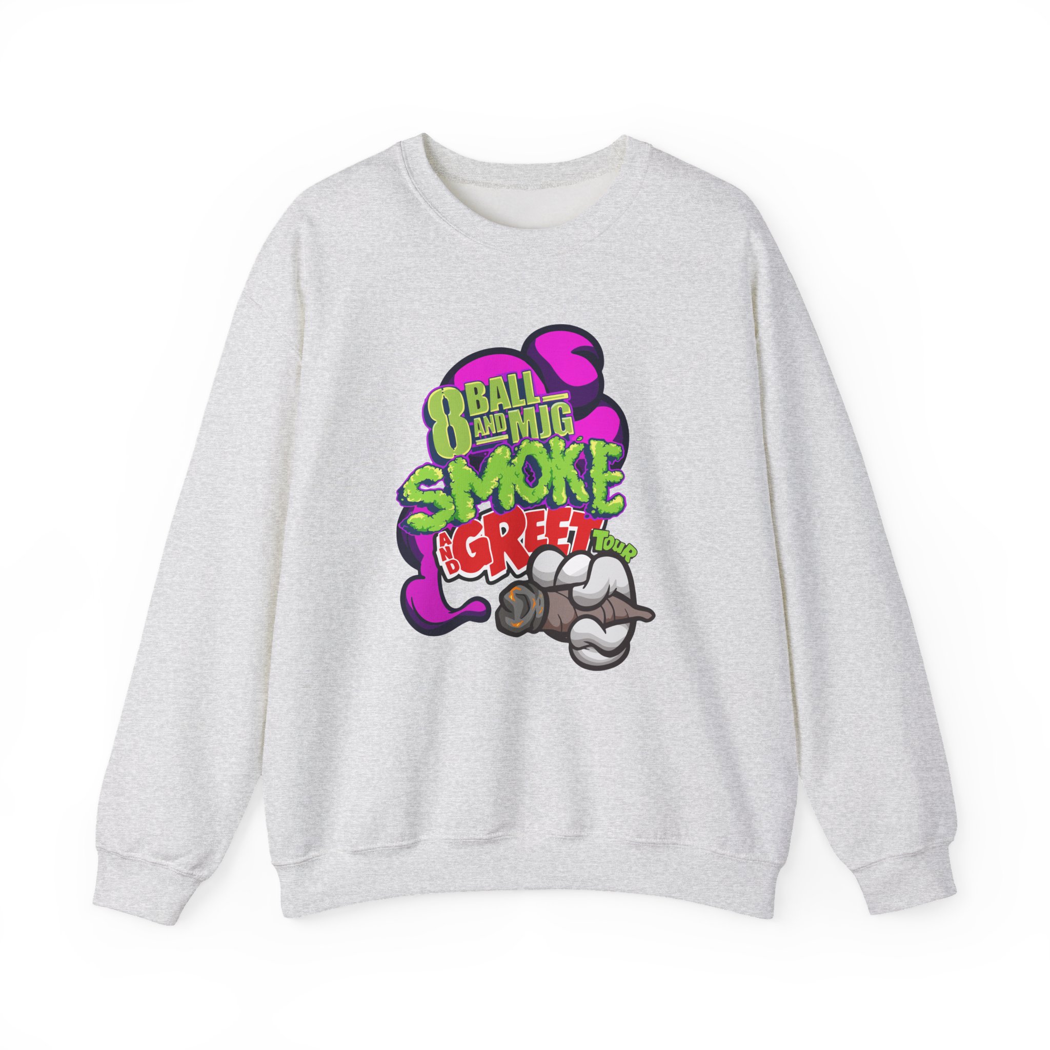 8ball Mjg Unisex Heavy Blendâ„¢ Crewneck Sweatshirt