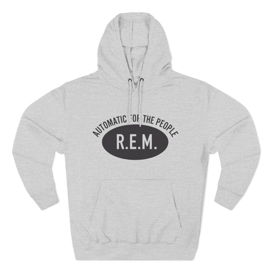 Rem Automatic for the People Three-Panel Fleece Hoodie
