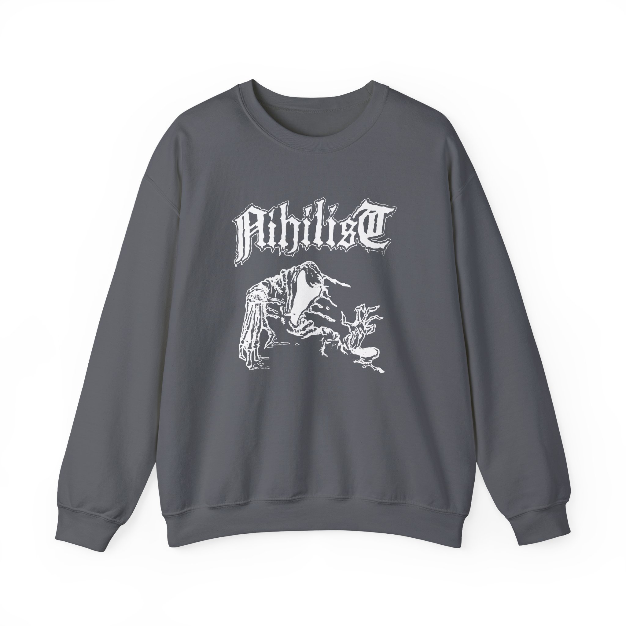Entombed Nihilist Ghost Unisex Heavy Blendâ„¢ Crewneck Sweatshirt