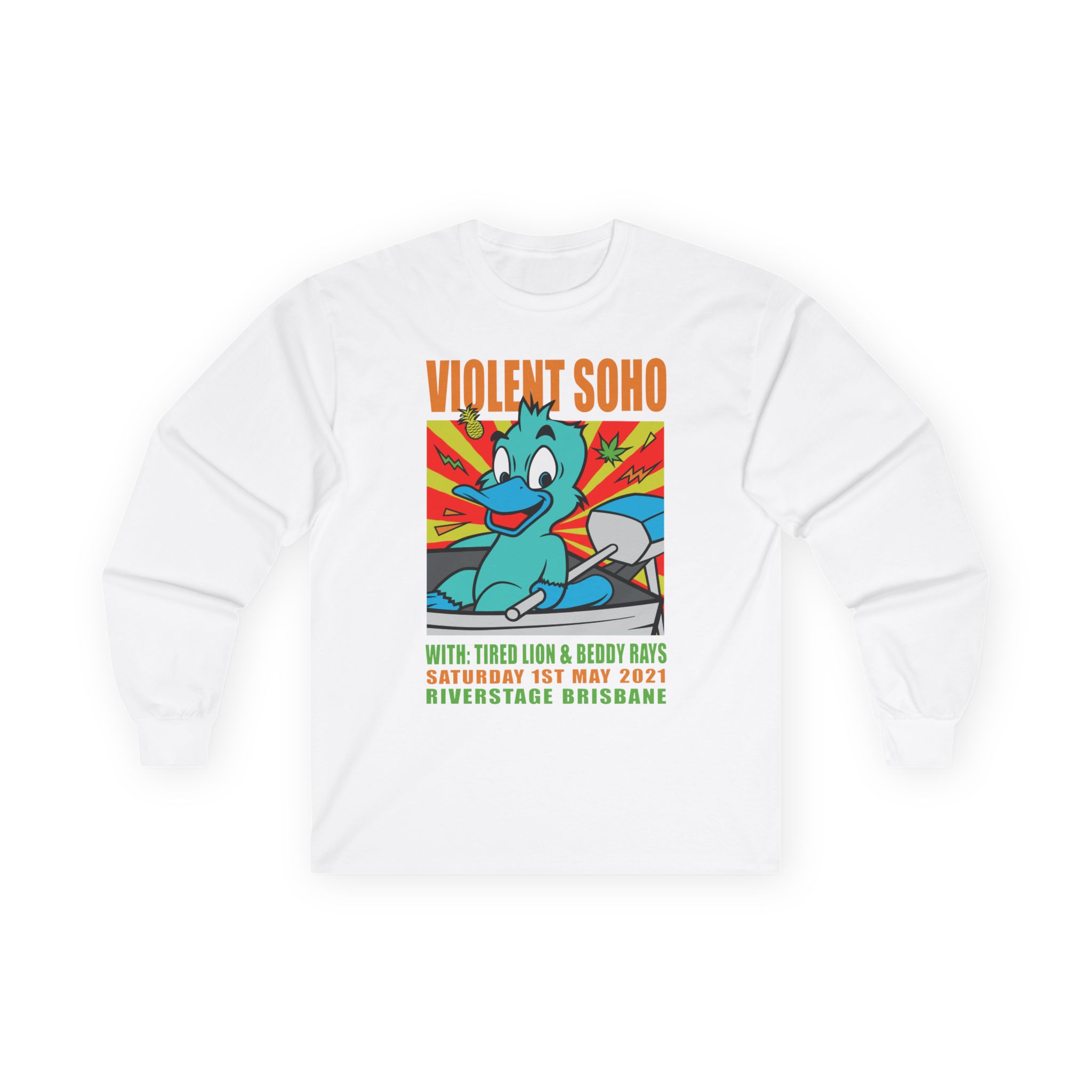 Violent Soho  Event Poster Unisex Ultra Cotton Long Sleeve Tee