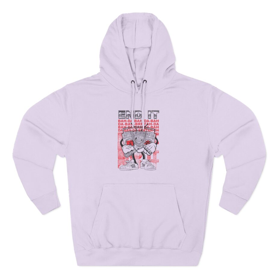 End It Lifer Three-Panel Fleece Hoodie