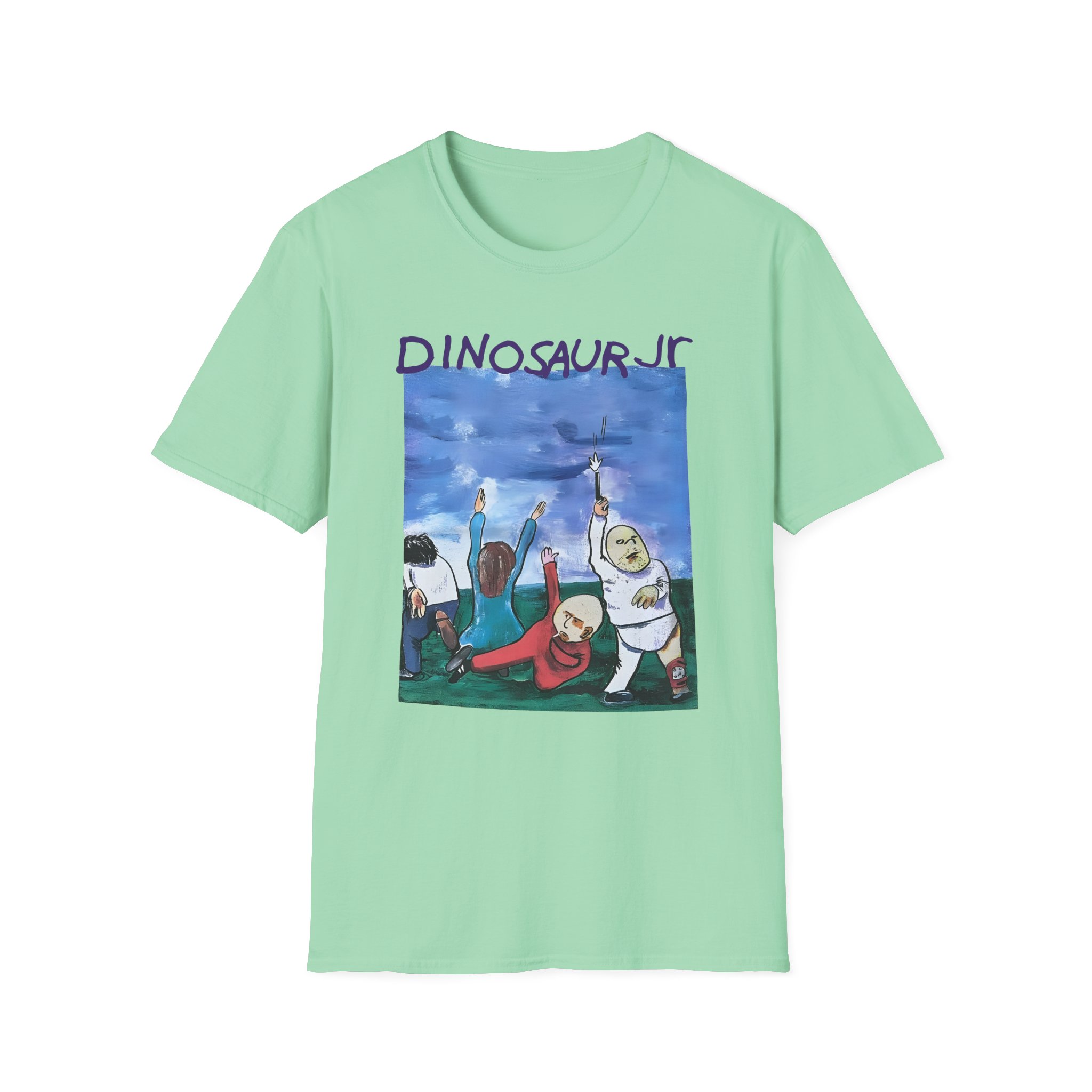 Dinosaur Jr Without a Sound Back Cover Unisex Softstyle T-Shirt
