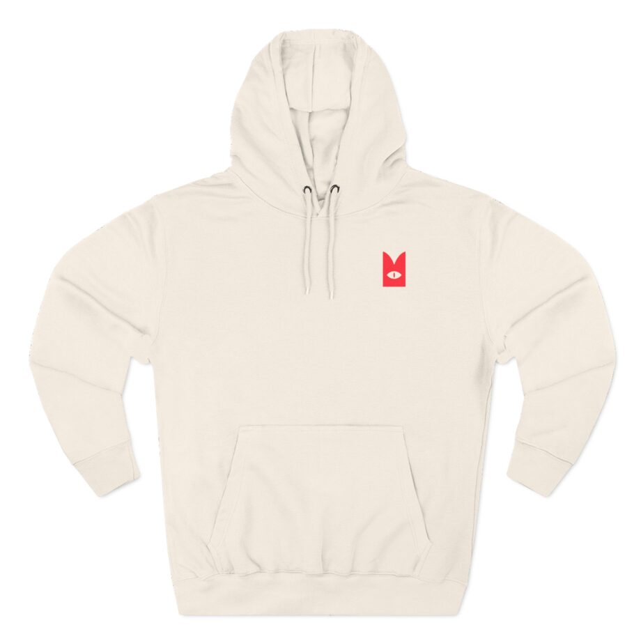 Cult of the Lamb Praise Lamb Three-Panel Fleece Hoodie