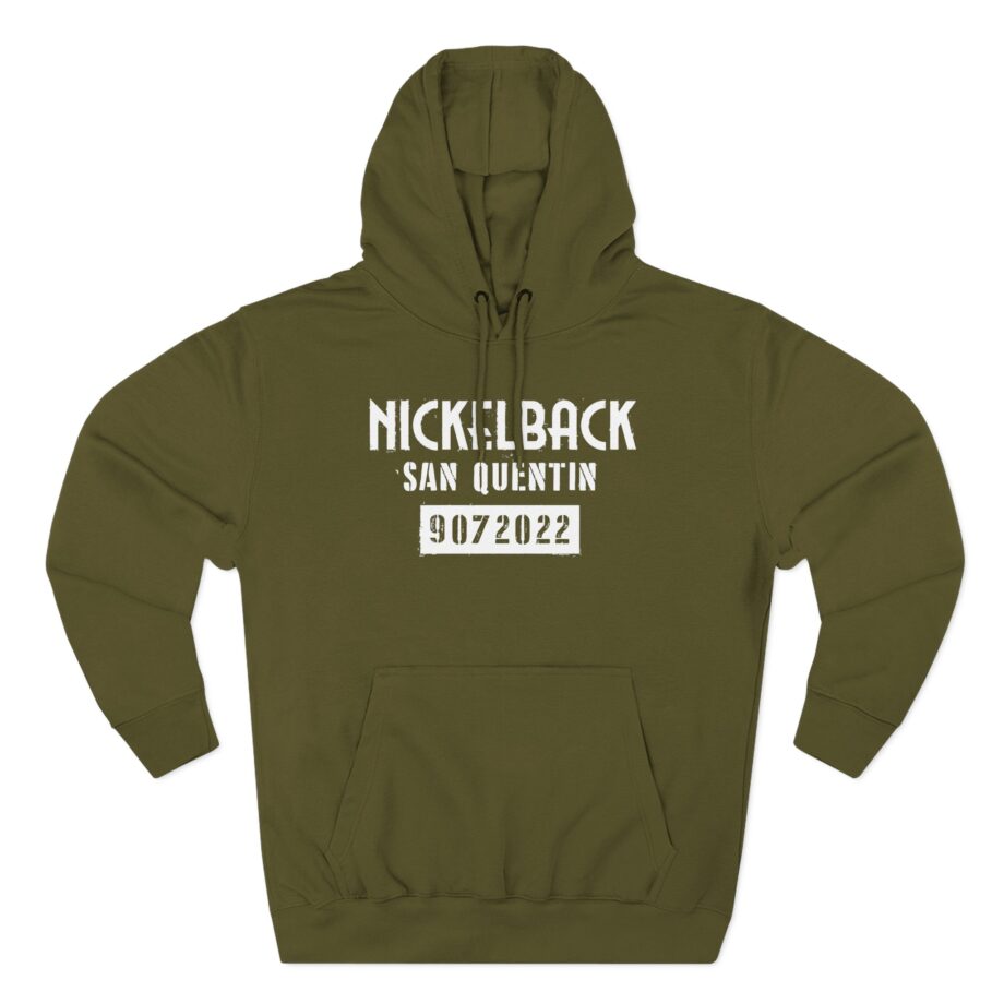 Nickelback San Quentin Three-Panel Fleece Hoodie