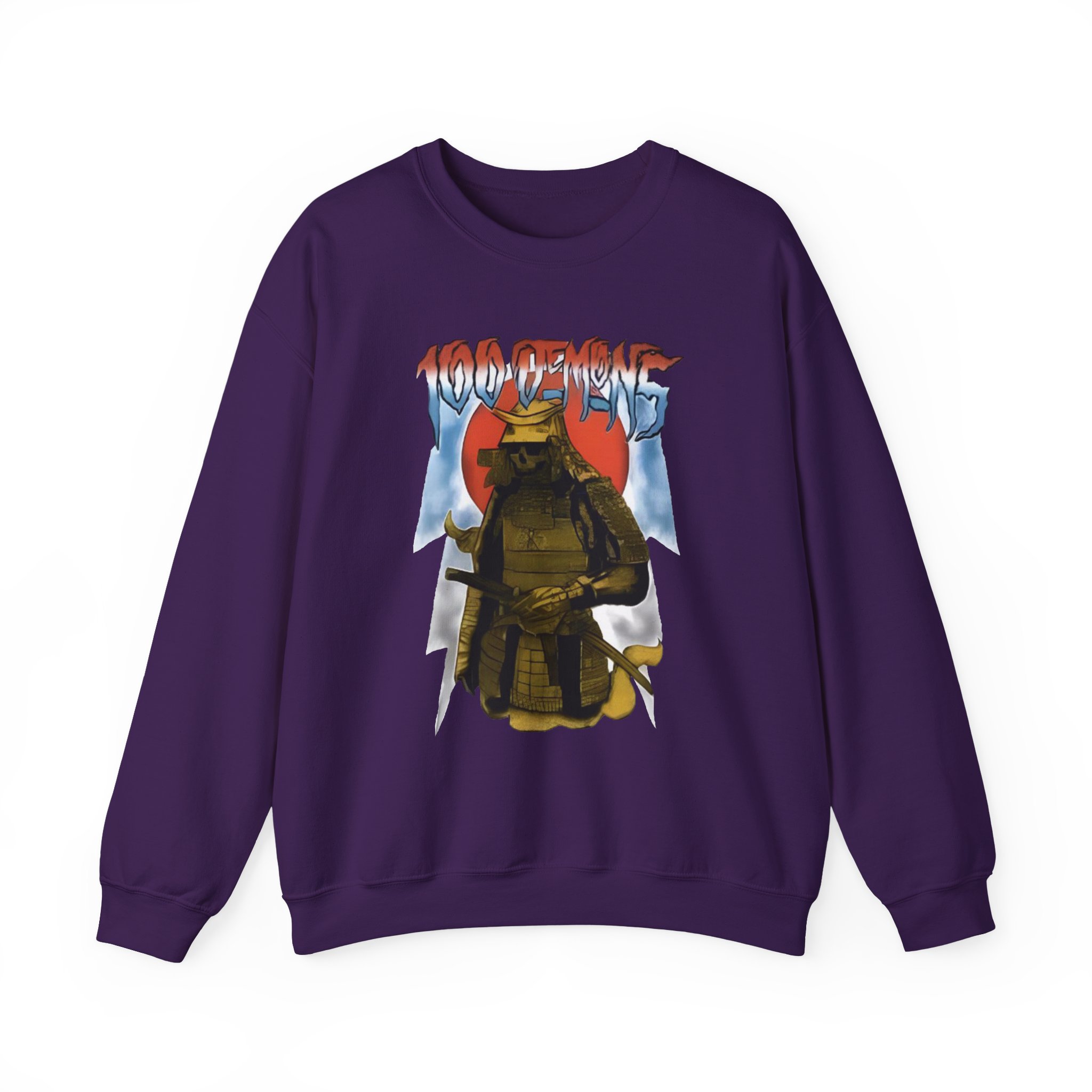 100 Demons Unisex Heavy Blendâ„¢ Crewneck Sweatshirt