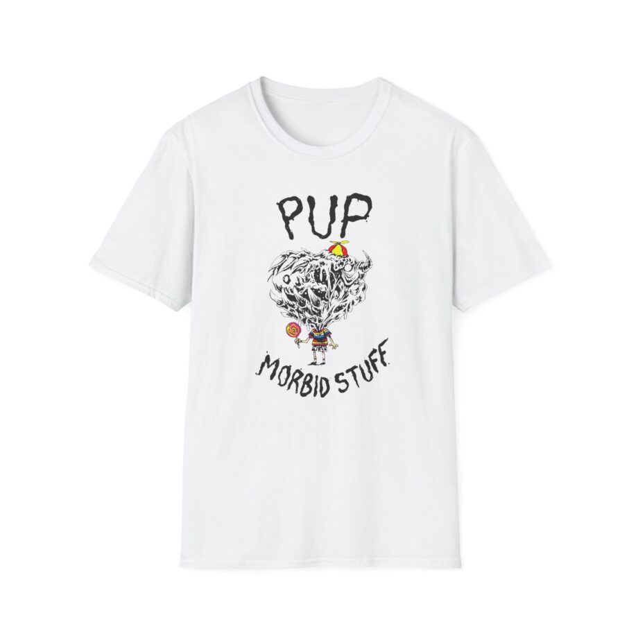 Pup Morbid Stuff Lollipop Unisex Softstyle T-Shirt