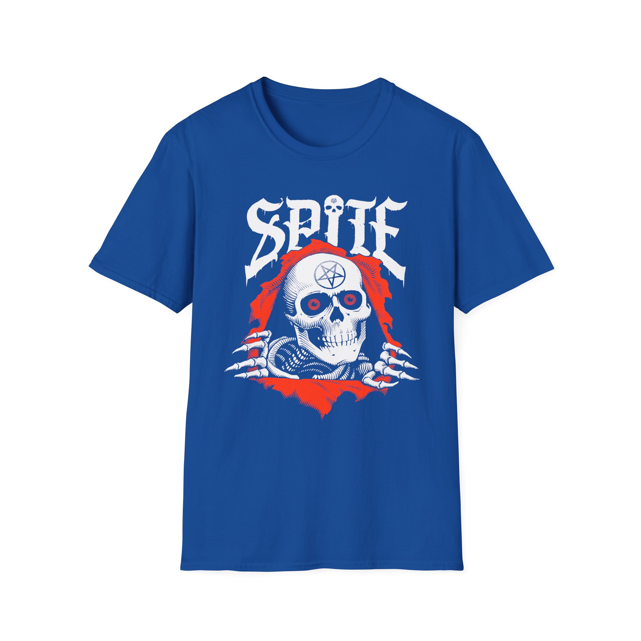 Spite Skeleton Unisex Softstyle T-Shirt