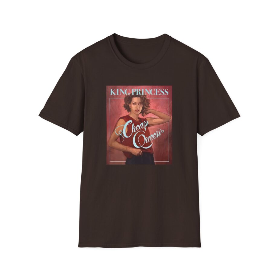 King Princess Cheap Queen Unisex Softstyle T-Shirt