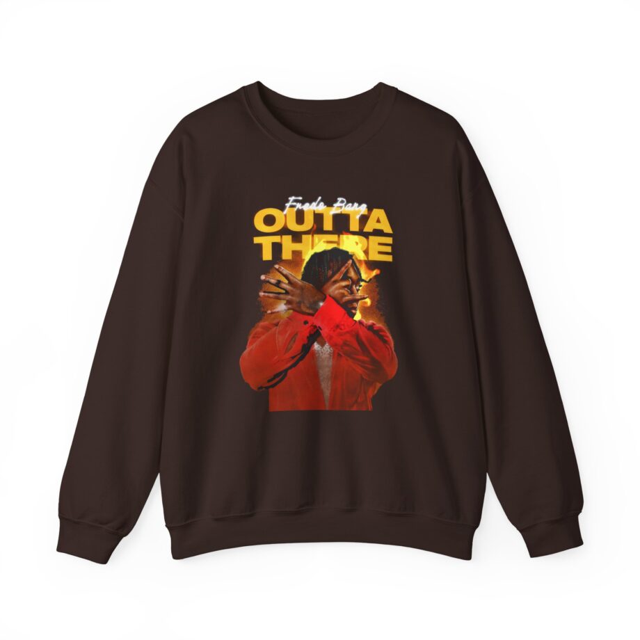 Fredo Bang Outta There Unisex Heavy Blend™ Crewneck Sweatshirt