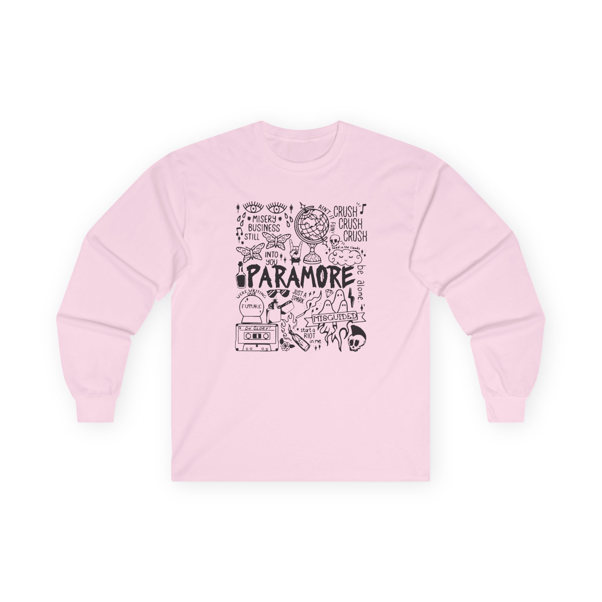 Hayley Willians Camiseta Paramore Emo Rock Unisex Ultra Cotton Long Sleeve Tee