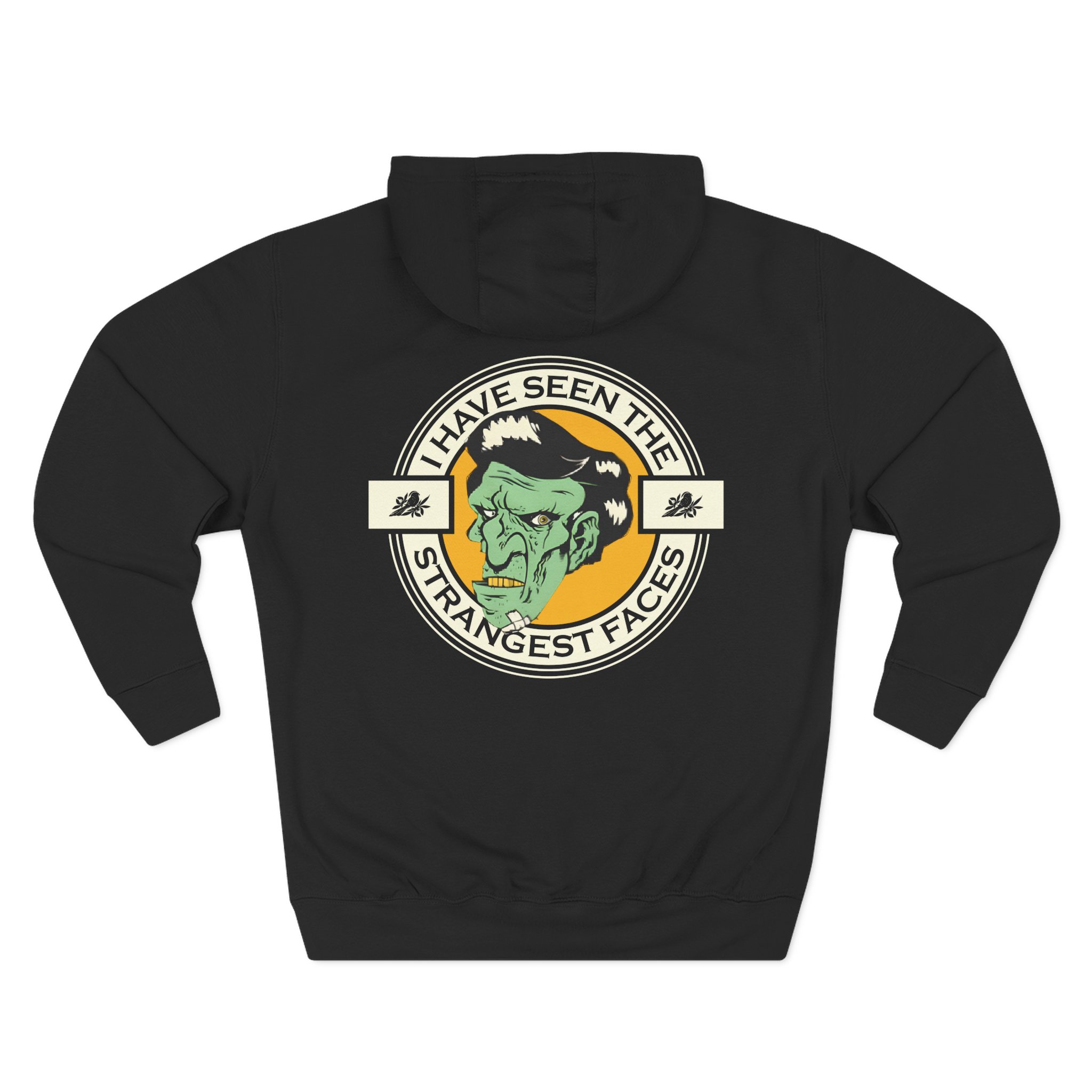 Bayside Strangest Faces Three-Panel Fleece Hoodie