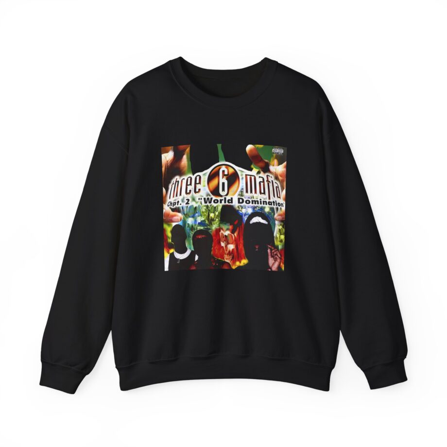 Three 6 Mafia Cover WD Unisex Heavy Blend™ Crewneck Sweatshirt