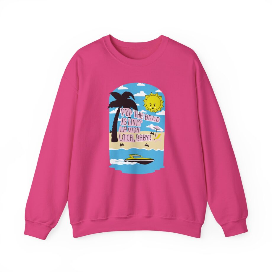 Pup La Vida Loca Unisex Heavy Blend™ Crewneck Sweatshirt